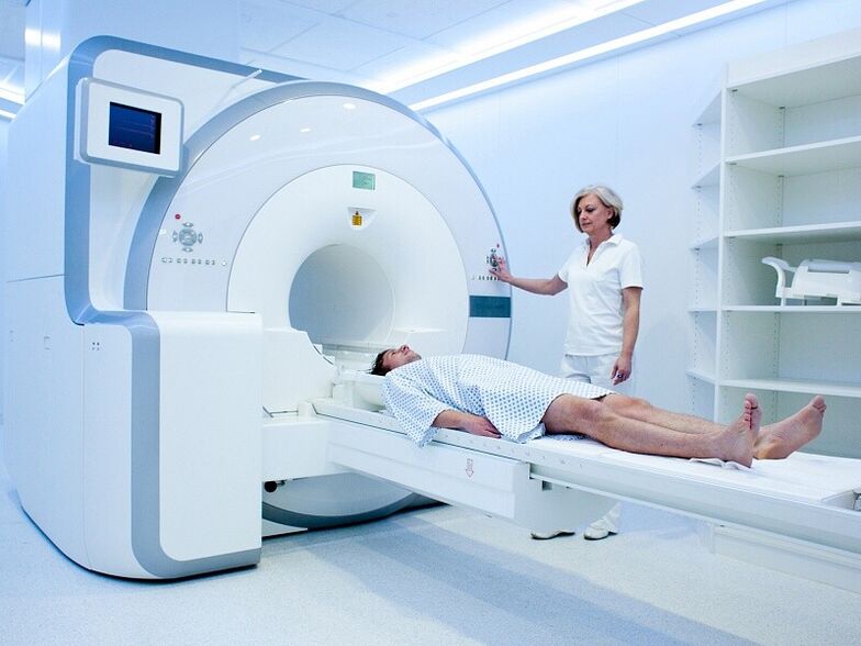 MRI diagnosis of discharge during arousal