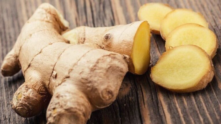 Ginger root for potency